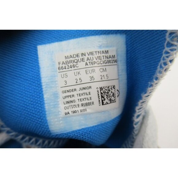 CONVERSE Chuck Taylor DINOVERSE Juniors US 3 Surfing Dinosaur Lace Up Sneakers - Picture 8 of 8